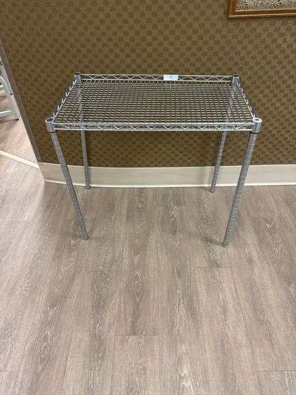 Metal Rack w/misc