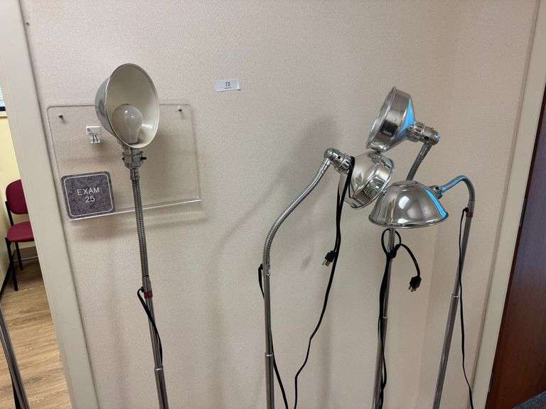 4 Exam Floor Lamps
