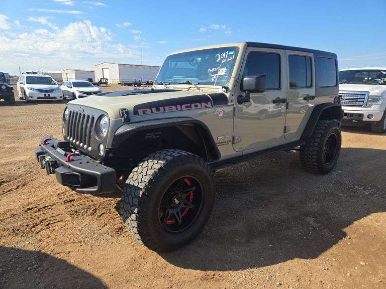 2017  Jeep  Wrangler Unlimited Rubicon  SUV 4D