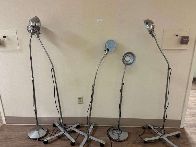 Exam Floor Lamps-3 Rolling