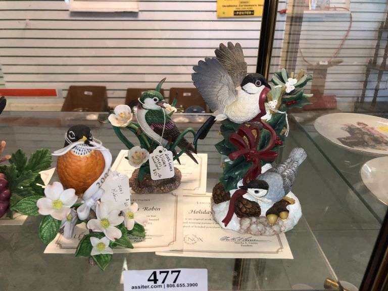 (3) Lenox Fine Porcelain With Certificate 2000, 2001, 2002