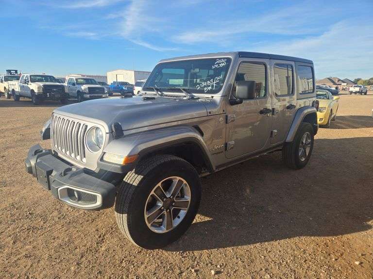 2020  Jeep  Wrangler Unlimited Sahara  SUV 4D