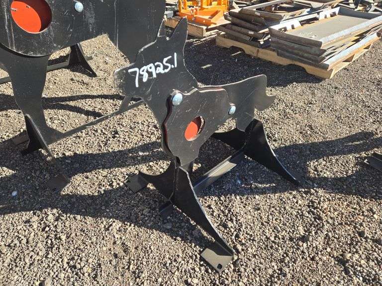 3/8 in. AR500 Steel Coyote Shooting Target With Heart Flapper