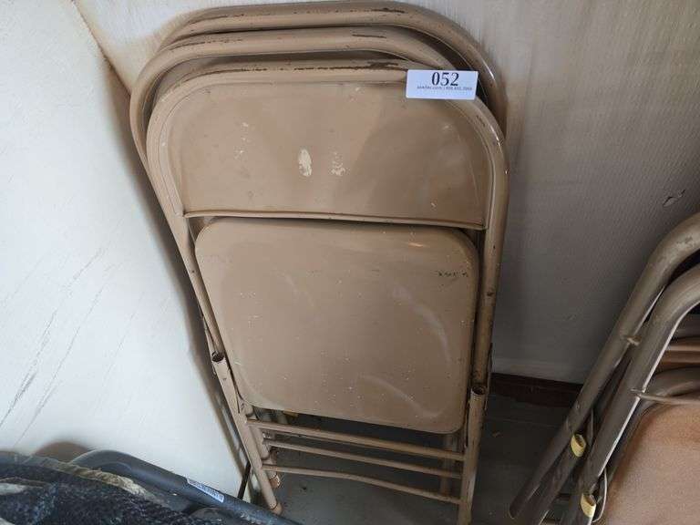 (3) Metal Folding Chairs