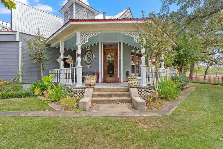 Victorian Charm Meets Hill Country Living on 3+ Acres Near Lake LBJ