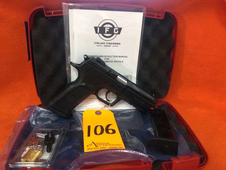 Tanfoglio .40 S&W Defiant Force Plus Pistol