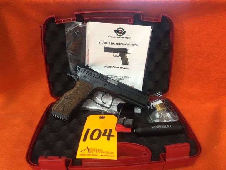 Tanfoglio Small Frame Defiant Stock I 9mm Pistol