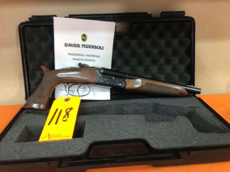 .45LC/.410 Pedersoli Howdah Pistol