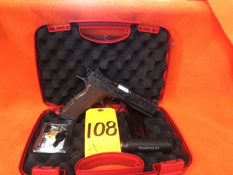 Tanfoglio .40 S&W Defiant Stock I Pistol