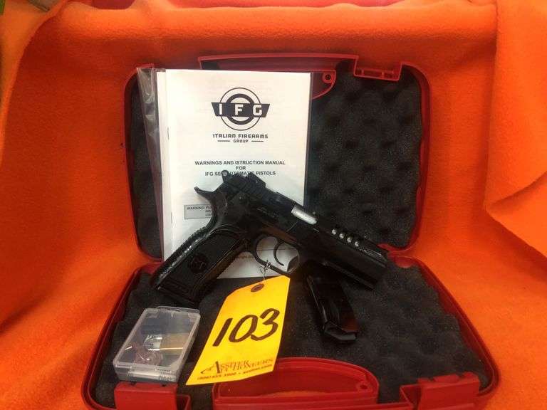 Tanfoglio Hexagon P 9mm Pistol