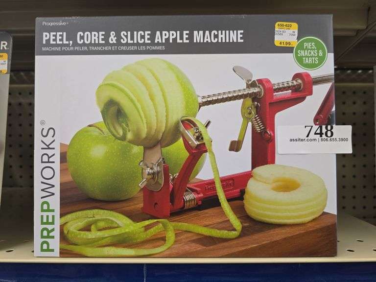 Progressive Peel, Core & Slice Apple Machine - Assiter Auctioneers