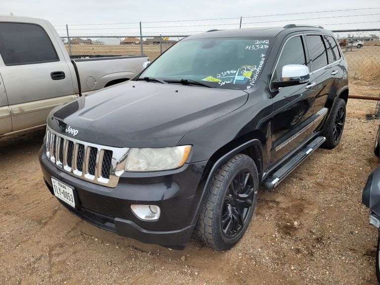 2012  Jeep  Grand Cherokee Overland  SUV 4D