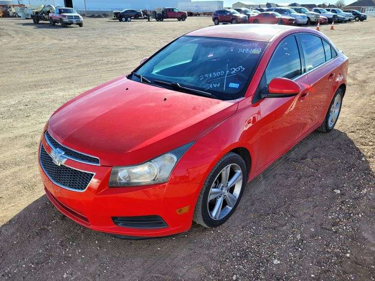 2014  Chevrolet  Cruze LT  Sedan 4D