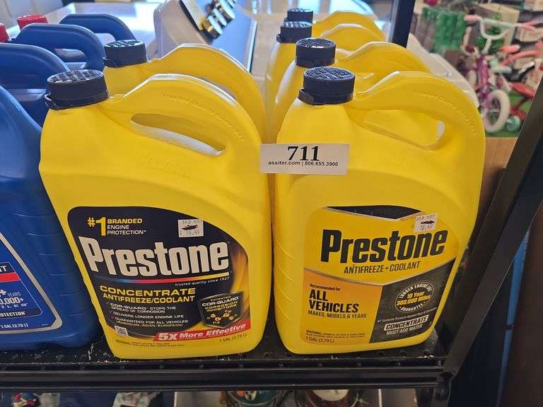 (6) gal Prestone  Anti Freeze Coolant