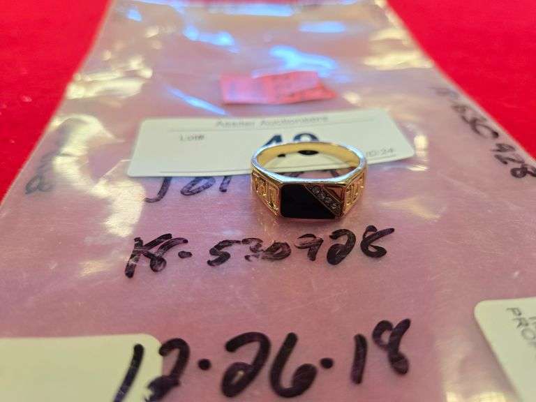 Yellow And Black Ring