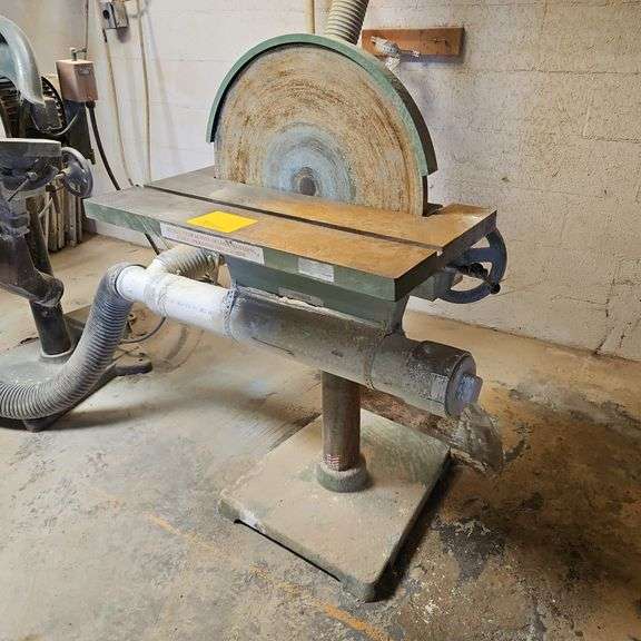 Conquest Industries 20" Pedestal Disc Sander 20 Arch  208/230/460V 3 Phase