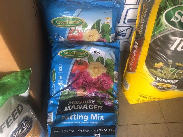(3) 8qt Green Thumb Potting Mix