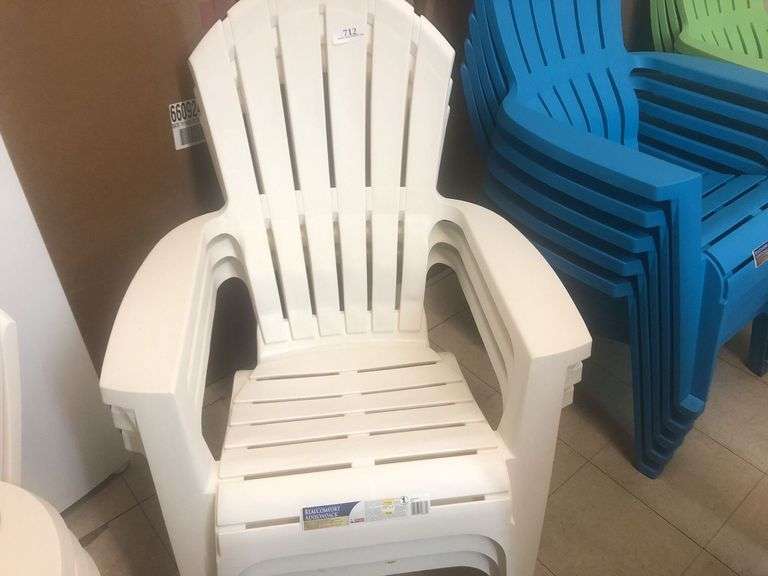 (3) Adams Real Comfort Adirondack Patio Chairs - Assiter Auctioneers