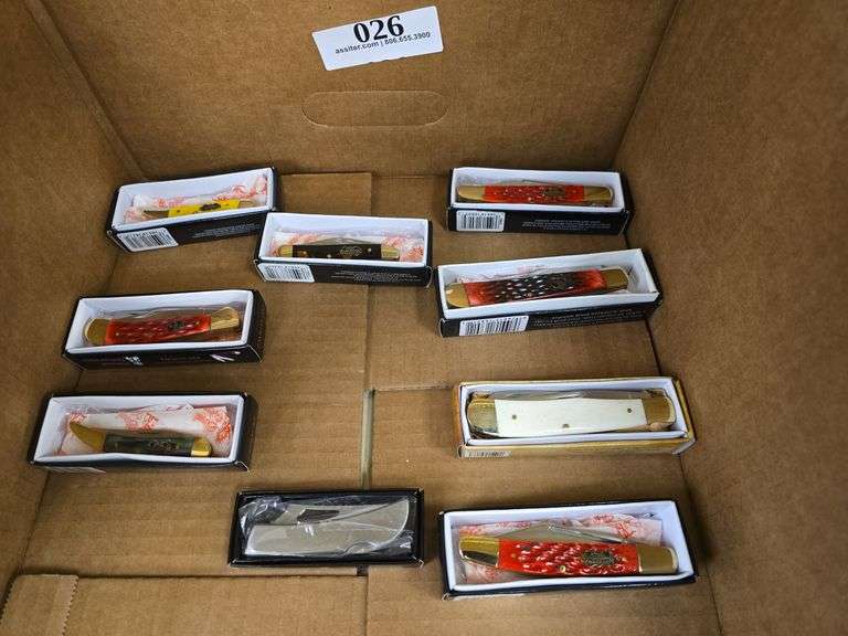 (9) Steel Warrior Frost Cutlery Pocket Knife