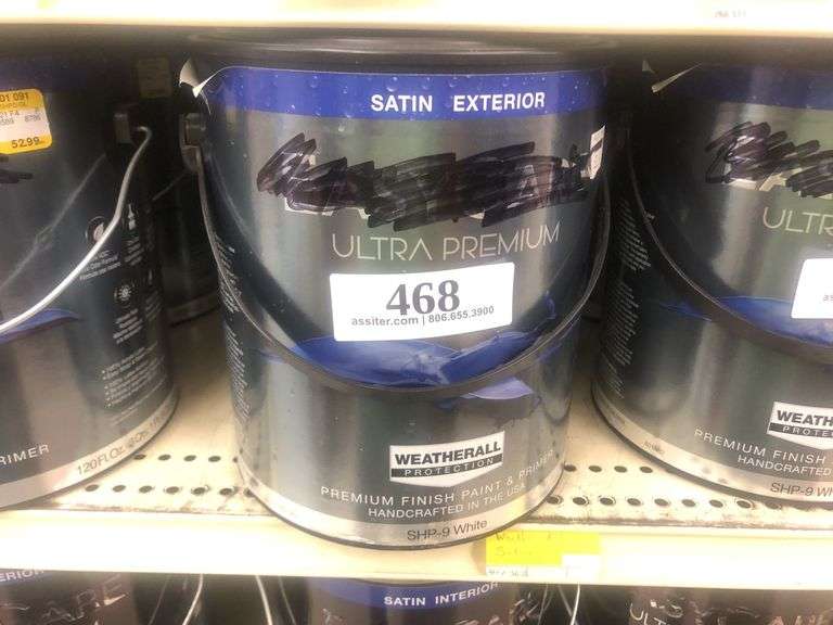 (2) gal Easy Care Satin Exterior SHP -9 White