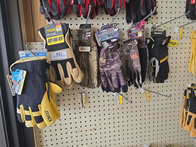 (13) Pairs Gloves sz L & XL incl. True Grip, Ironclad, & Kinco