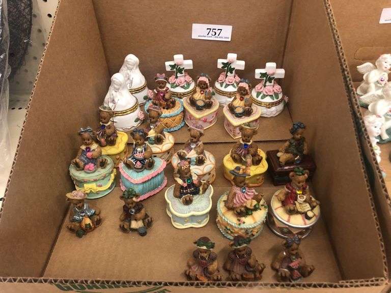 Birthday Bear & Other Trinket Boxes & More