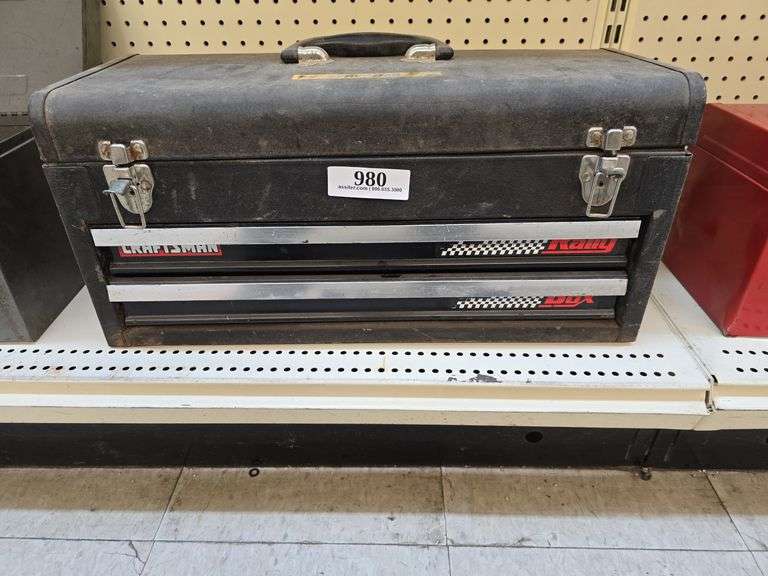 Craftsman 2 Drawer Rally Box Metal Tool Box 201/2