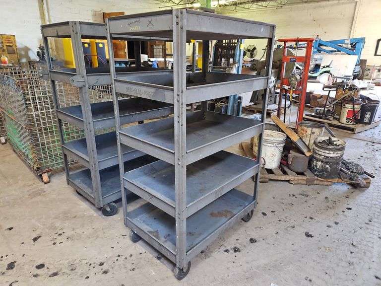 6' 5 Tier Stock Cart