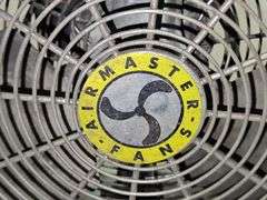 30" Airmaster Industrial Pedestal Fan UP3OLF16-H