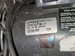30" Airmaster Industrial Pedestal Fan UP3OLF16-H