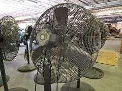 30" Airmaster Industrial Pedestal Fan UP3OLF16-H