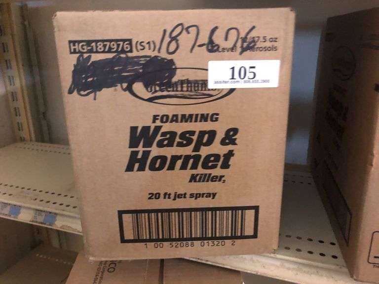 (12) 17.5oz GT Foaming Wasp & Hornet Killer 3