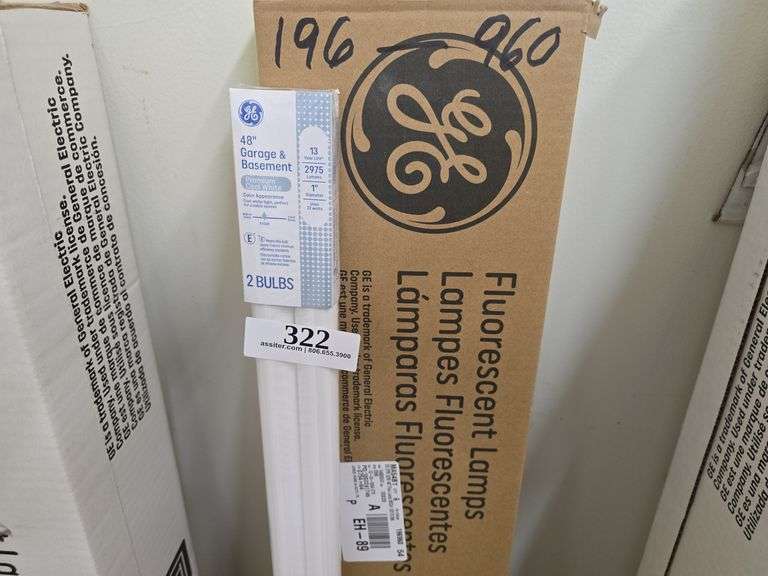 (5) 2pack GE 48" F32 T8 Fluorescent Bulb 1"