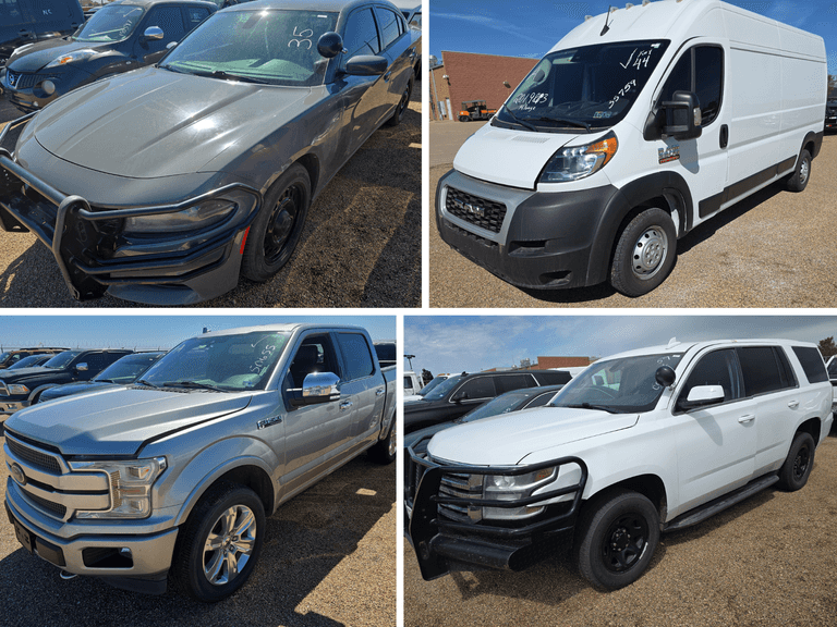 100th Judicial District Confiscated Vehicles & More