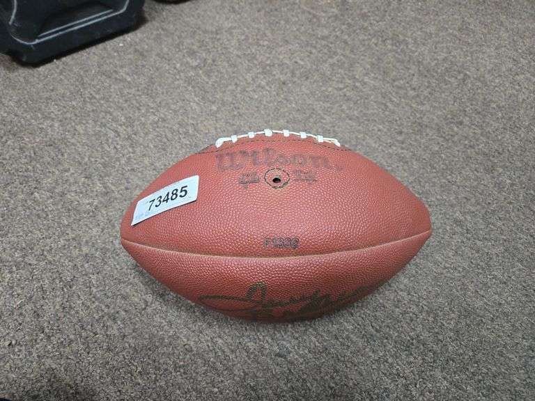 Autographed NFL Football