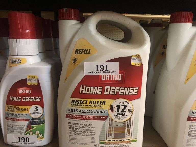 (2) 1.33gal Ortho Indoor & Perimeter Insect Killer