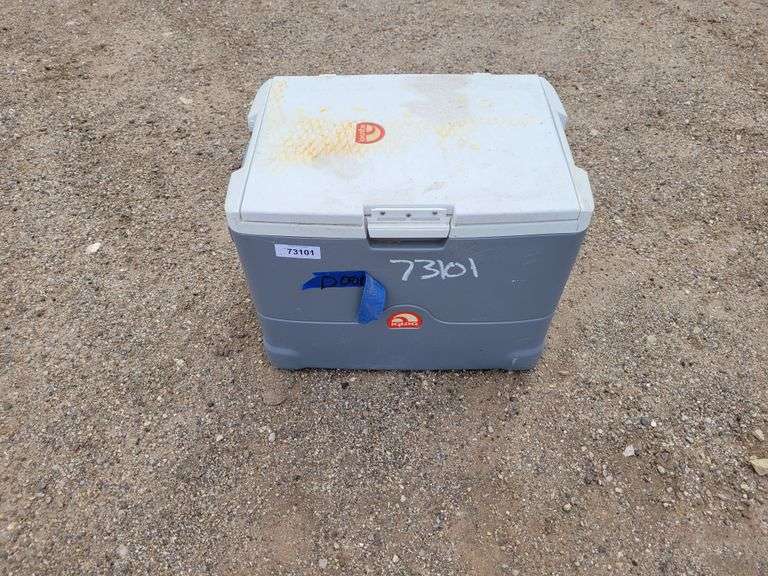 Cooler Full of Door Knobs and Hinges