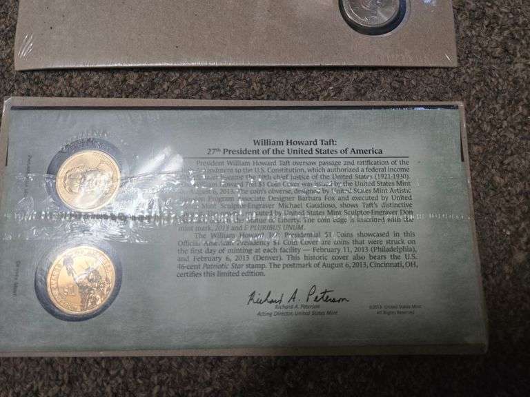 (2) Two Coin Presidential Commemoratives