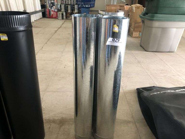 (11) 3" x 24" GVV 28ga Pipe