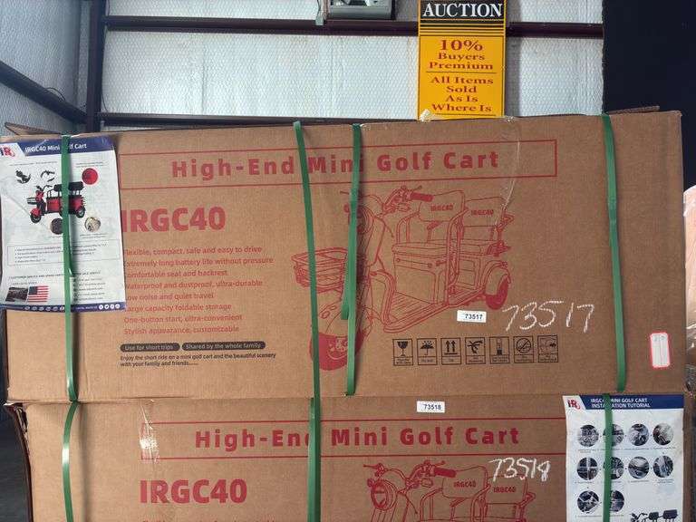 2025  IRGC40  Mini Golf Cart