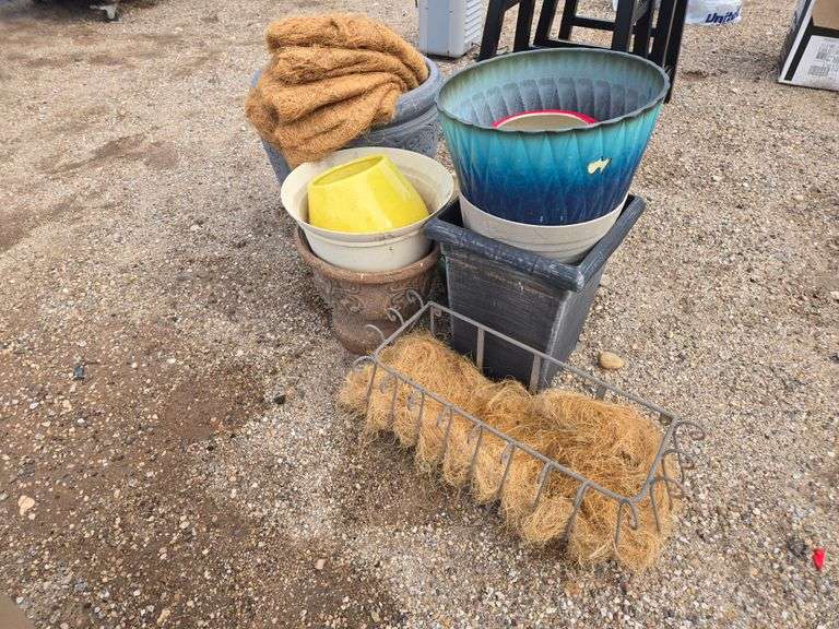 Various Sized Planters