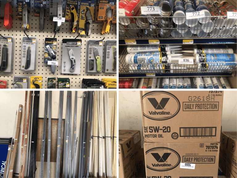 Estate of Garlon L. Jones TV Hardware Store #9 Online Only