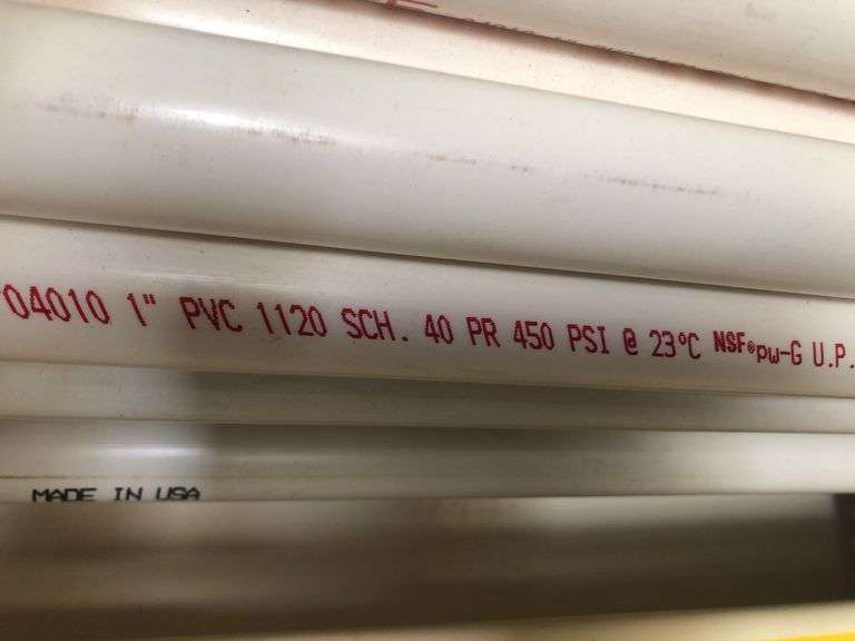 (16) PVC SCH 40 Pipe 1" x 10ft