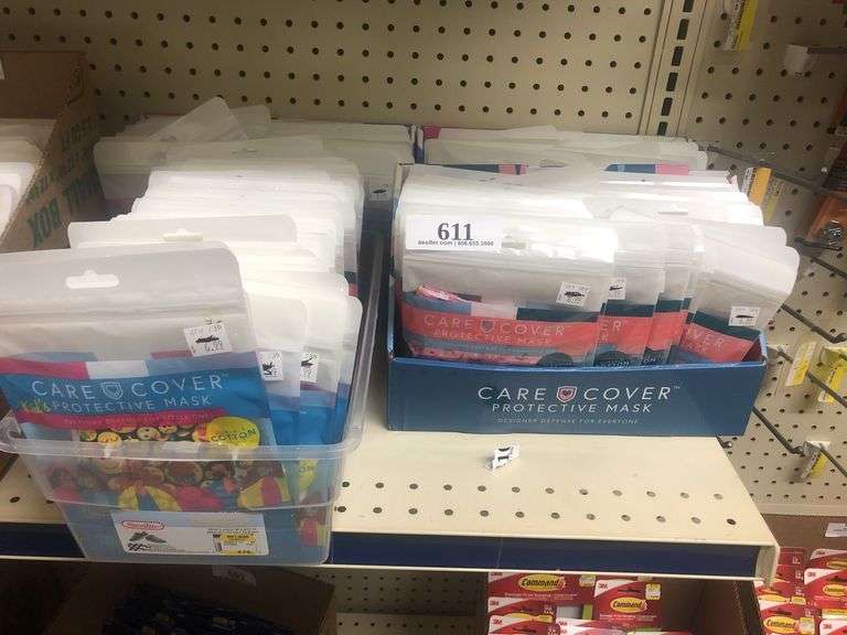Care Cover Protective Masks w/Kids masks