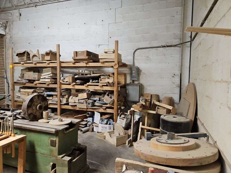 Assorted Lumber, Core Boxes, Patterns & Inserts