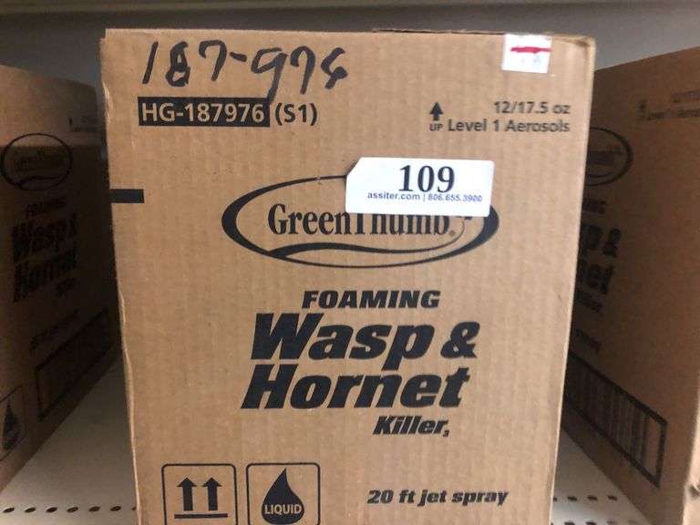 (12) 17.5oz GT Foaming Wasp & Hornet Killer 3