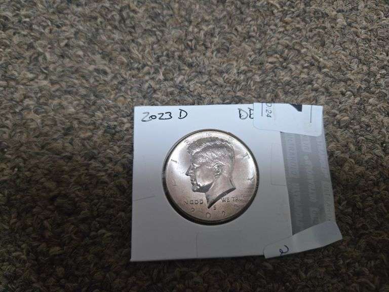 2023 Kennedy Half Doubled Obverse