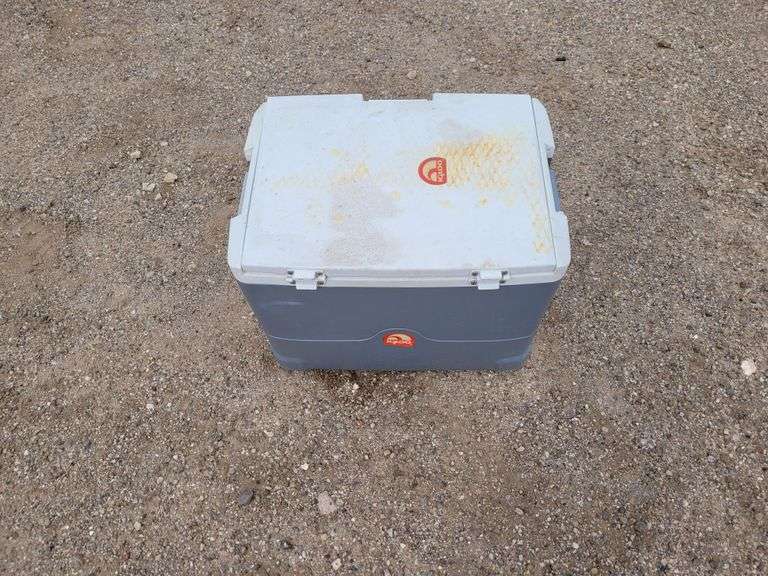 Cooler Full of Door Knobs and Hinges