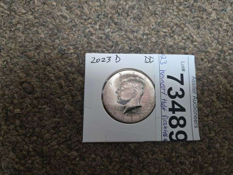 2023 Kennedy Half Doubled obverse
