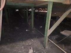 Steel Tread Plate Two Level Elevated Deck W/ Stairs & Railings